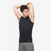 Eastbay EVAPOR Sleeveless Compression Crew - Men's - All Black / Black