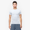 Eastbay EVAPOR Compression Crew - Men's - All White / White