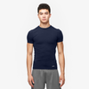 Eastbay EVAPOR Compression Crew - Men's - Navy / Navy