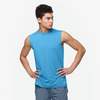 Eastbay EVAPOR Fitted Sleeveless Crew - Men's - Light Blue / Light Blue