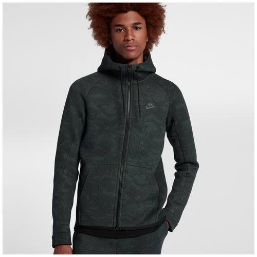 nike tech fleece vintage green